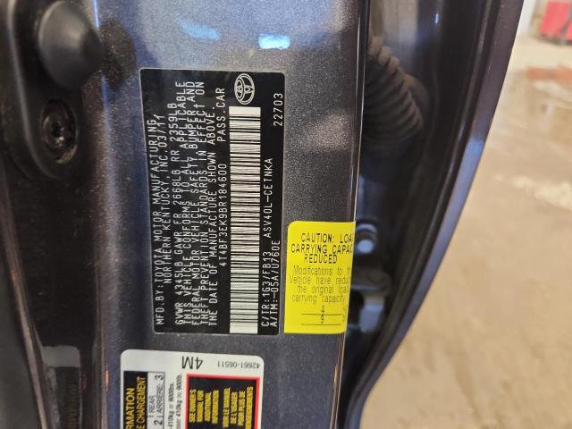 2011 TOYOTA CAMRY BASE - 4T4BF3EK9BR184600