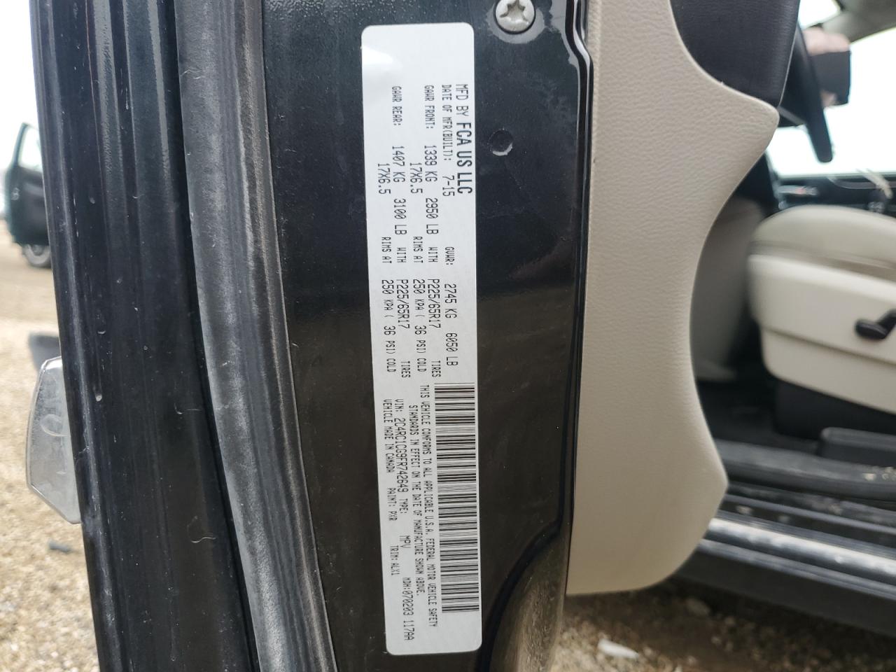 CHRYSLER TOWN & COUNTRY TOURING L