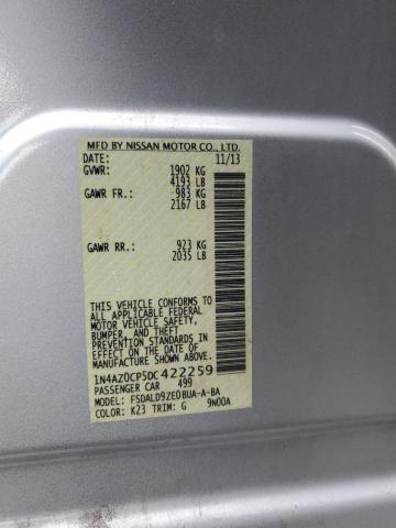 2013 NISSAN LEAF S #3291229971