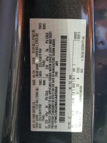 2019 FORD ESCAPE SE #3302694044