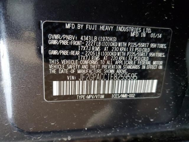 2014 SUBARU XV CROSSTR #3301762357