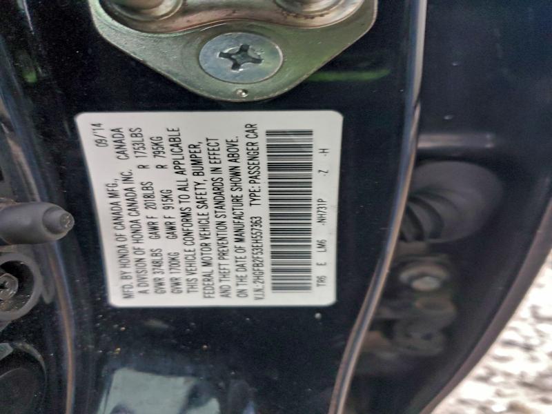 2014 HONDA CIVIC LX #3301809333