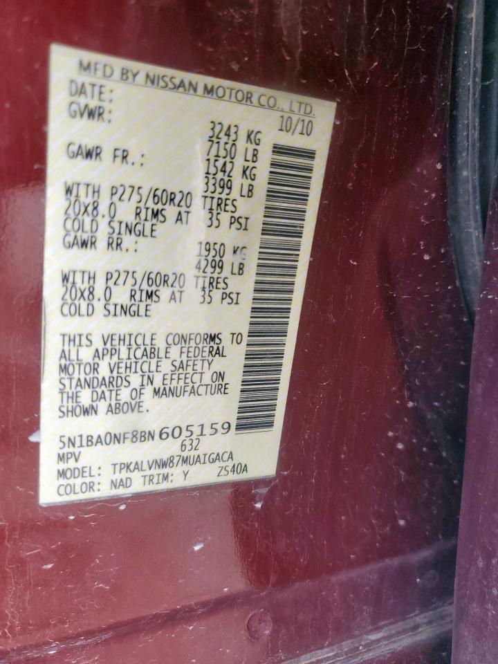 NISSAN ARMADA PLATINUM