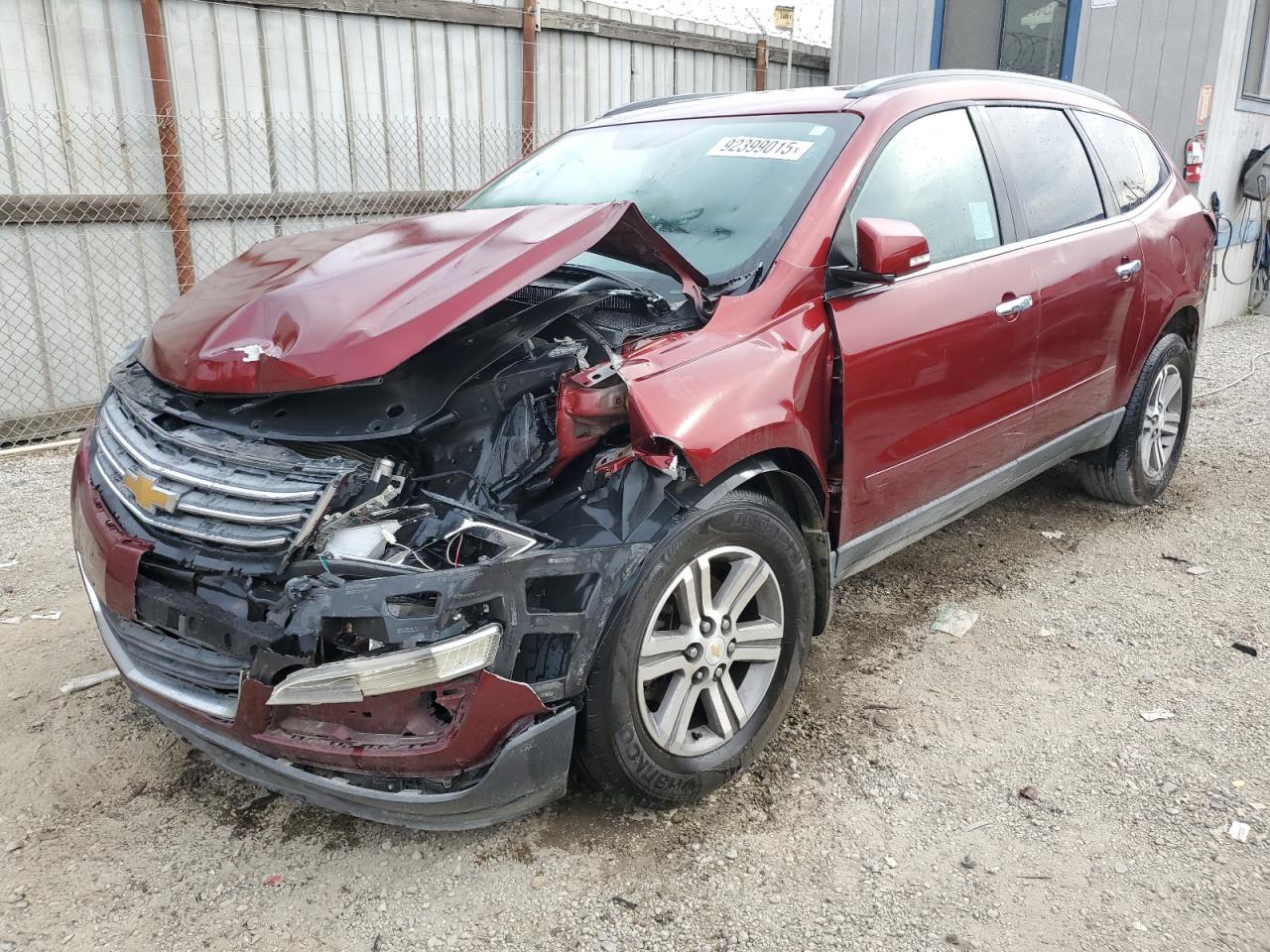 Lot #3290181251 2015 CHEVROLET TRAVERSE L