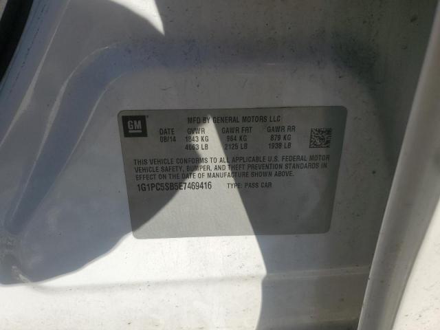 2014 CHEVROLET CRUZE LT - 1G1PC5SB5E7469416