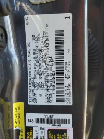 2013 TOYOTA TUNDRA CRE - 5TFEM5F11DX060020