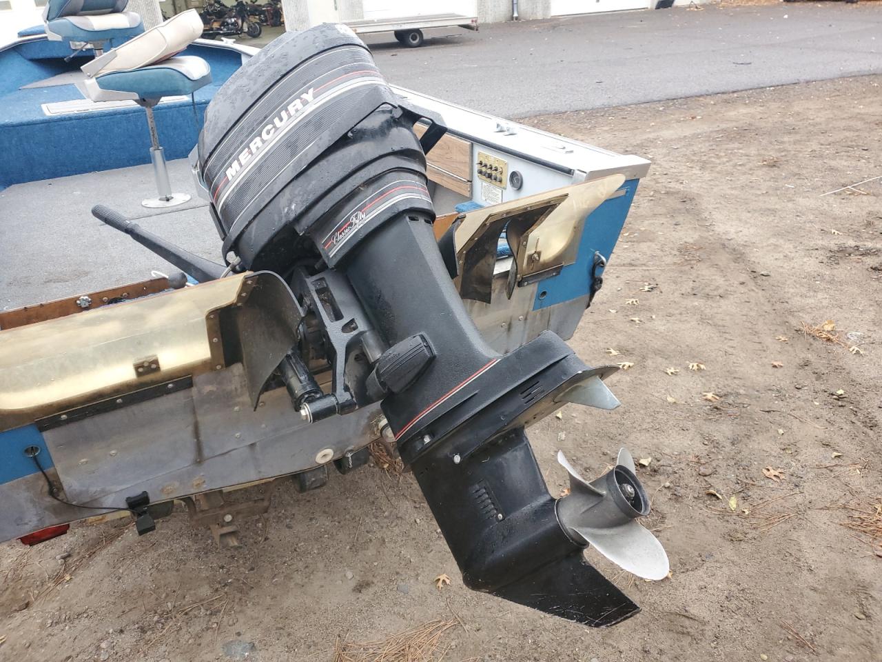 Lot #3294297890 1988 LUND BOAT W/TRL