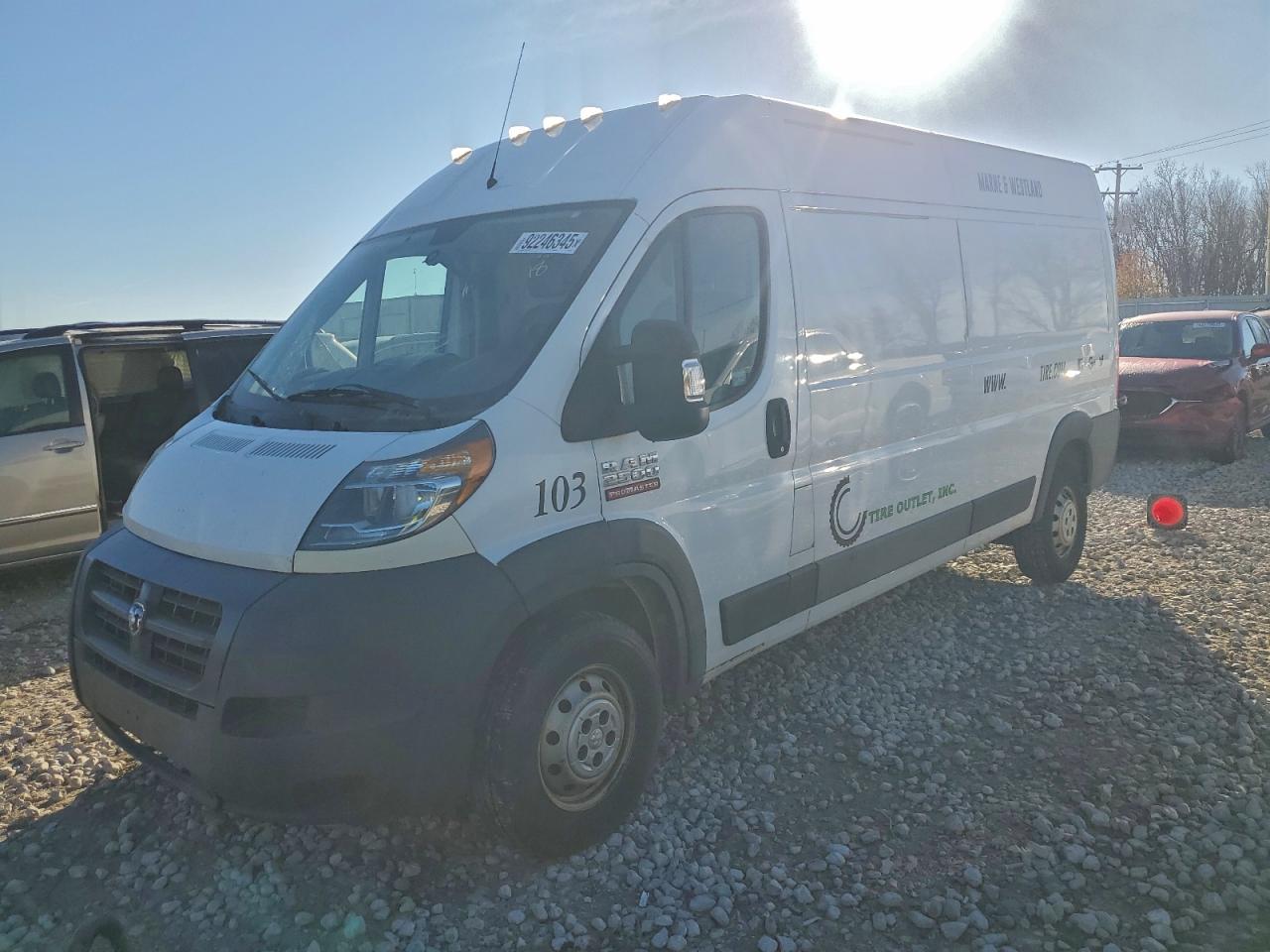 Lot #3310453304 2017 RAM PROMASTER