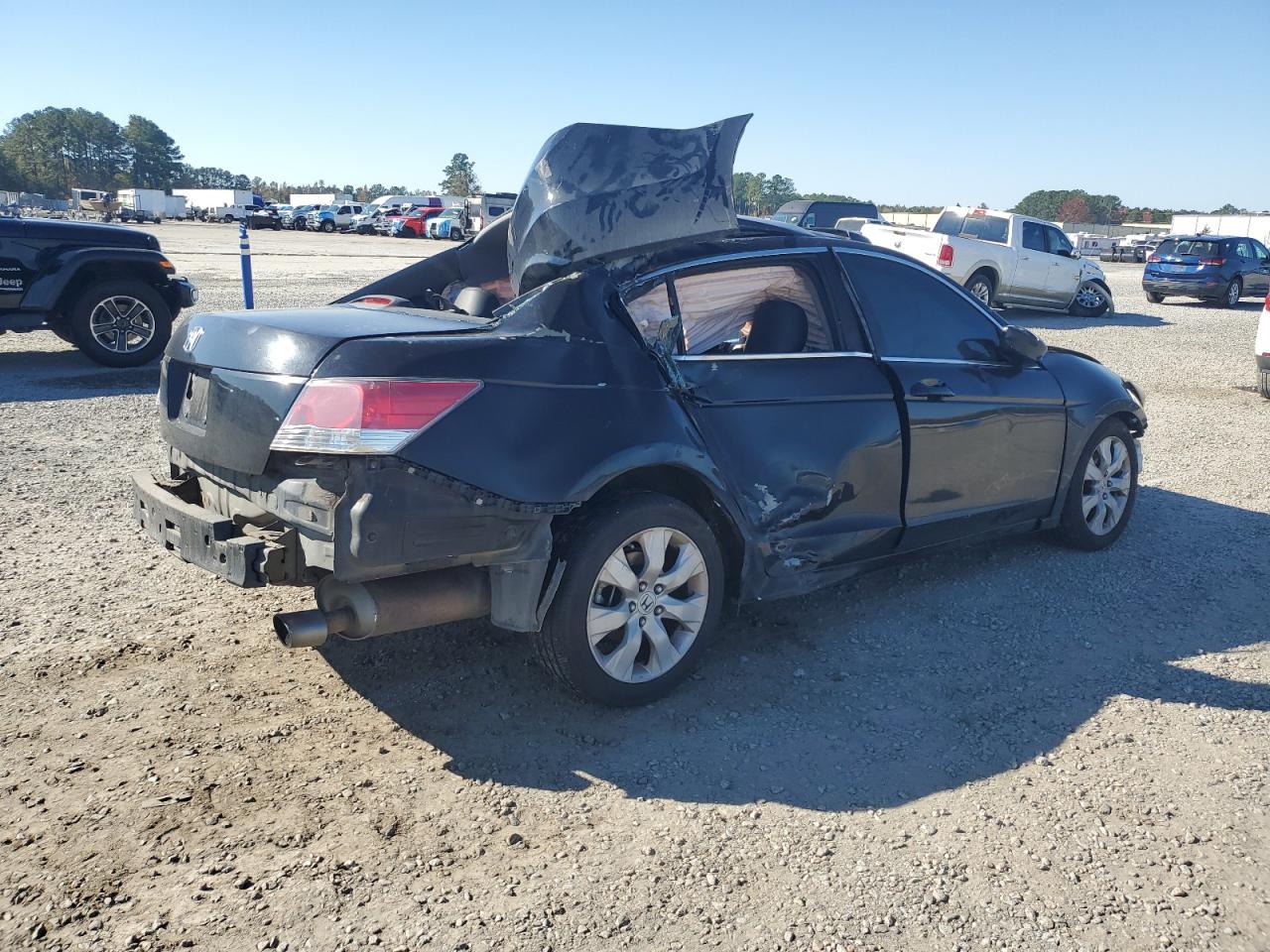 Lot #3286614884 2009 HONDA ACCORD EXL