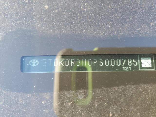 2023 TOYOTA HIGHLANDER - 5TDKDRBH0PS000785