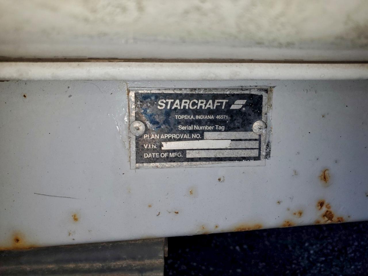 Lot #3296345443 1998 STARCRAFT TRAVEL TRA