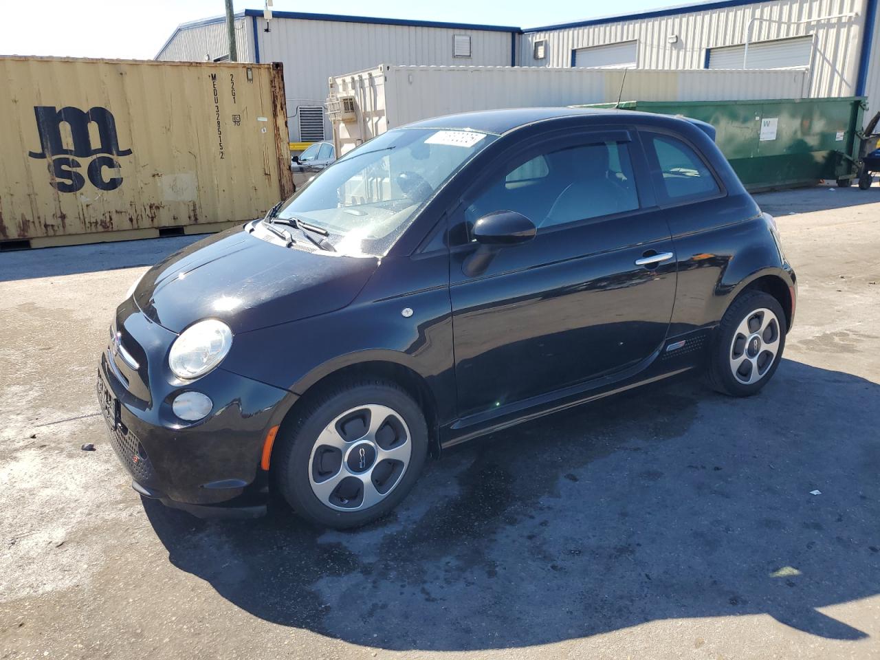Lot #3283965860 2014 FIAT 500 ELECTR