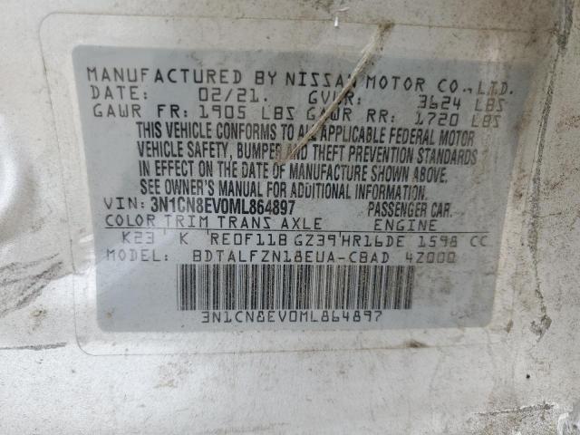 2021 NISSAN VERSA SV #3296914844