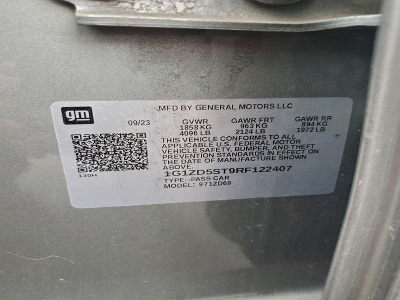 2024 CHEVROLET MALIBU LT #3311535239