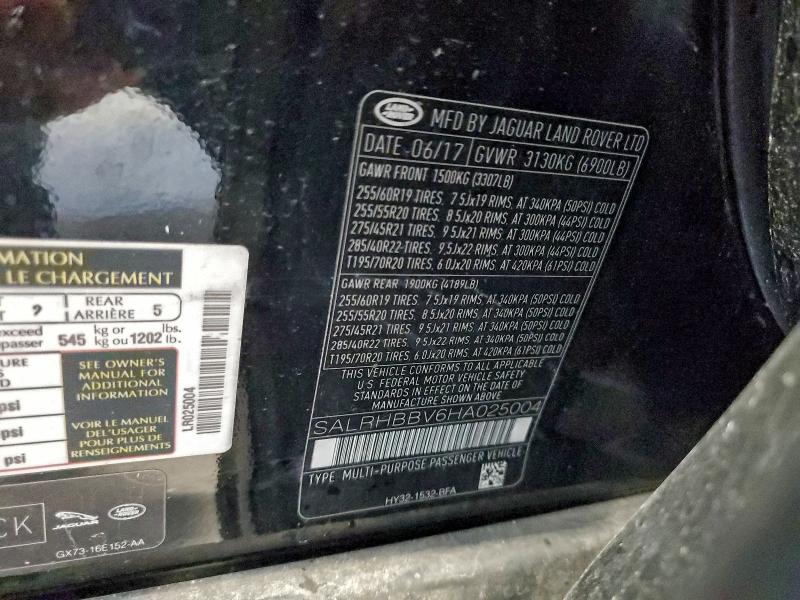 2017 LAND ROVER DISCOVERY #3297007356