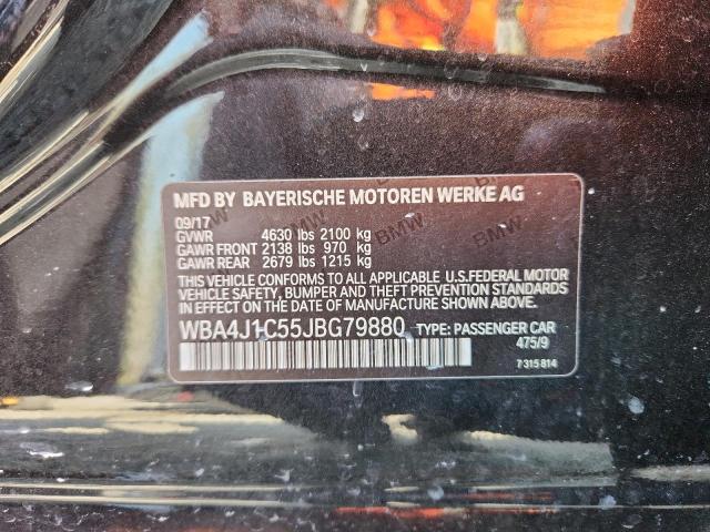 2018 BMW 430I GRAN #3301751483