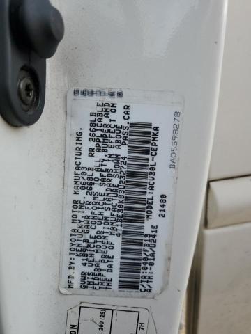 2003 TOYOTA CAMRY LE #3293843589