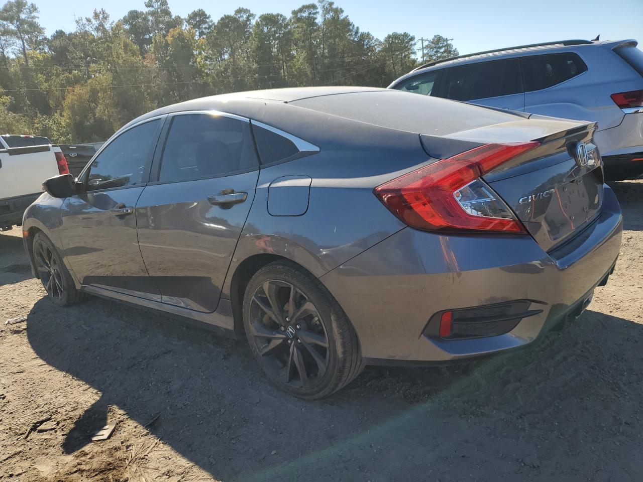 Lot #3316066328 2019 HONDA CIVIC SPOR