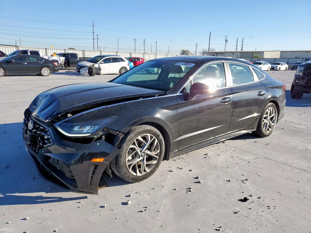 Lot #3305681759 2021 HYUNDAI SONATA SEL