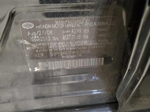 2009 HYUNDAI SONATA SE #3310533080