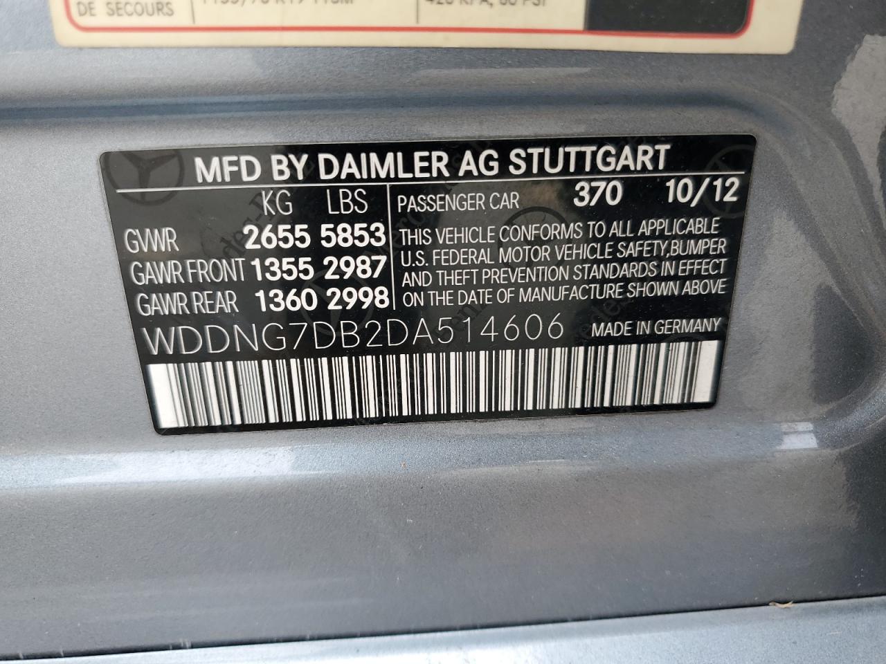 MERCEDES-BENZ S-CLASS 550