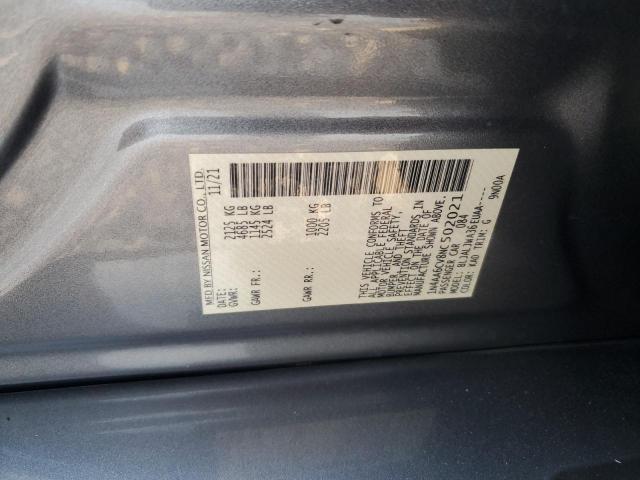 2022 NISSAN MAXIMA SV #3302798943