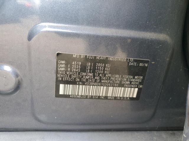 2016 SUBARU LEGACY 2.5 #3286666322