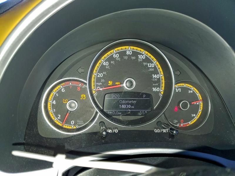 2017 VOLKSWAGEN BEETLE DUN #3303051611