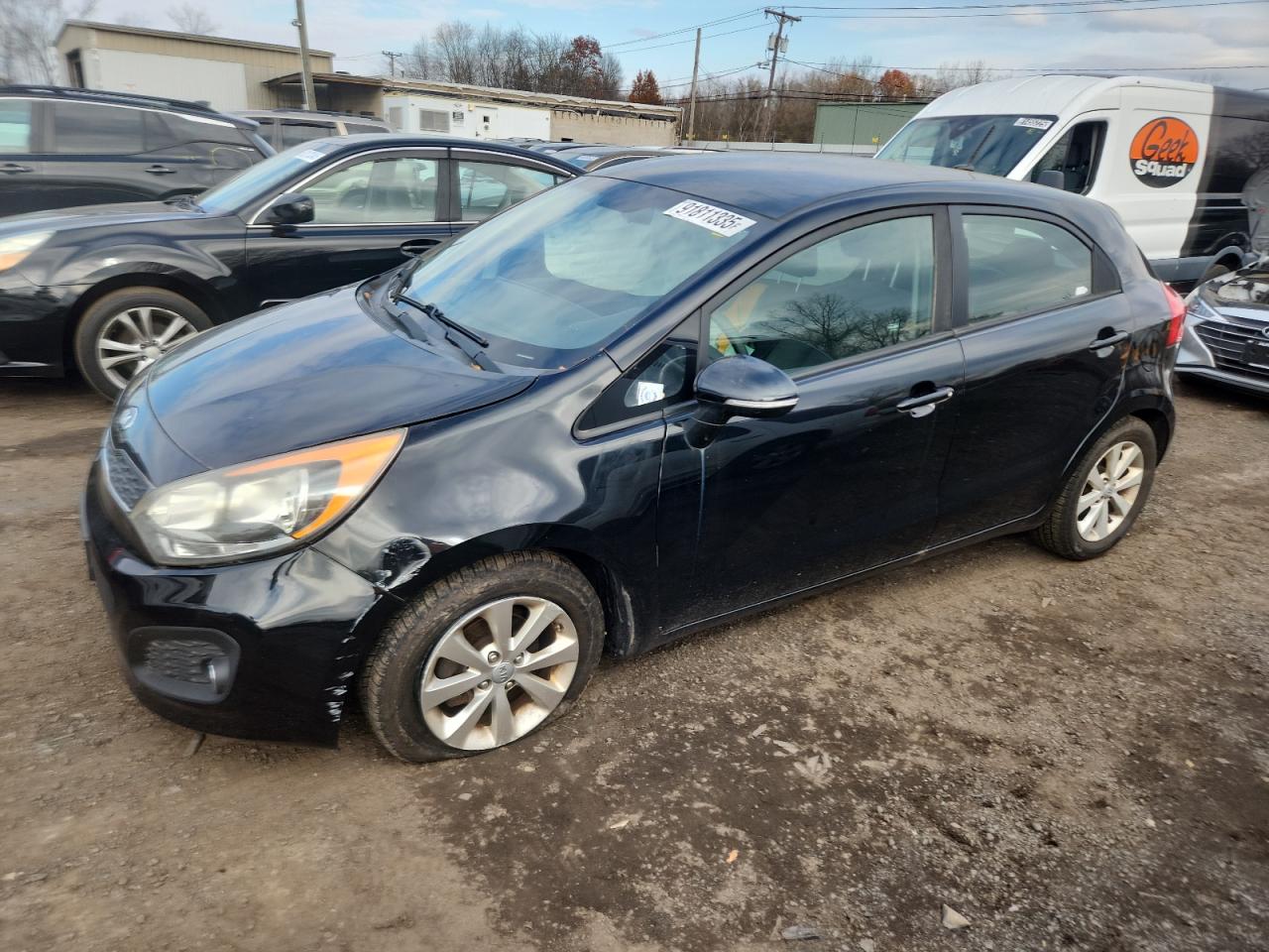 Lot #3304515474 2013 KIA RIO EX