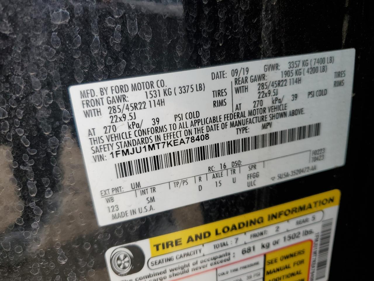 FORD EXPEDITION PLATINUM