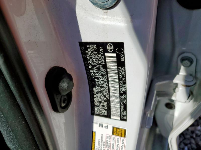 2022 TOYOTA COROLLA SE #3293501411