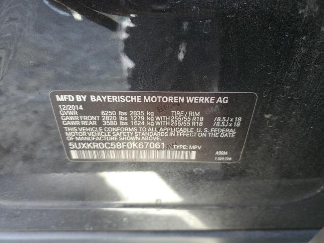 2015 BMW X5 XDRIVE3 #3294414527