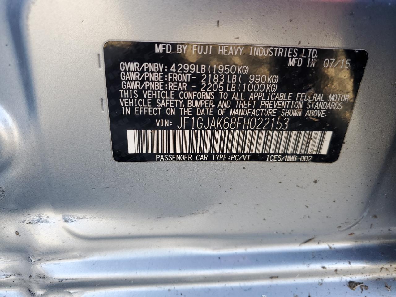 SUBARU IMPREZA PREMIUM PLUS