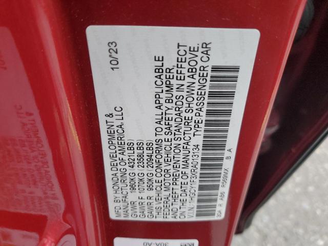 2024 HONDA ACCORD EX #3310481065