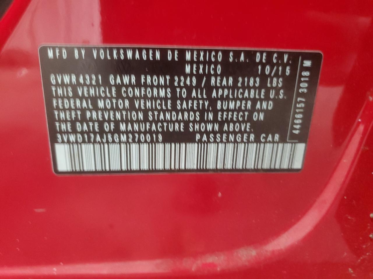 VOLKSWAGEN JETTA SPORT