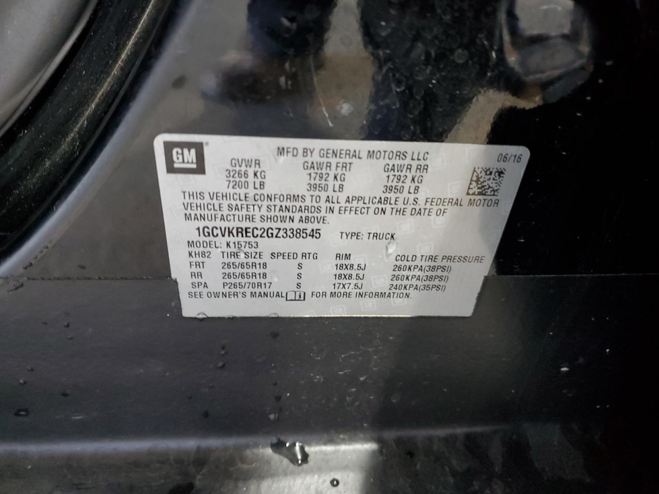 CHEVROLET SILVERADO K1500 LT