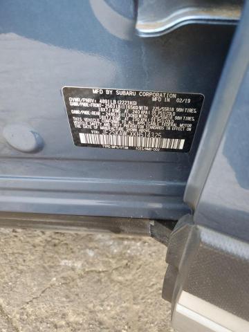 2019 SUBARU FORESTER T #3296218415