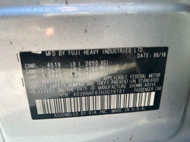 2017 SUBARU LEGACY 2.5 #3286524173