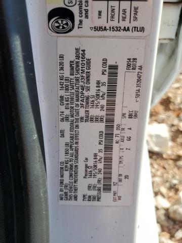 2015 FORD FIESTA SE #3290188207