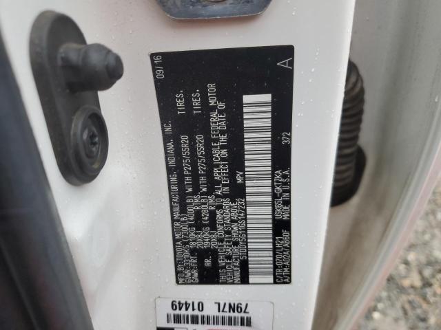 2016 TOYOTA SEQUOIA PL - 5TDDY5G11GS147232