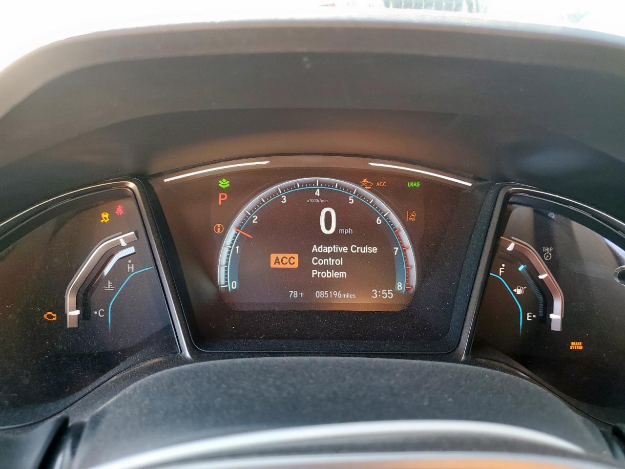 Lot #3304933558 2019 HONDA CIVIC EX