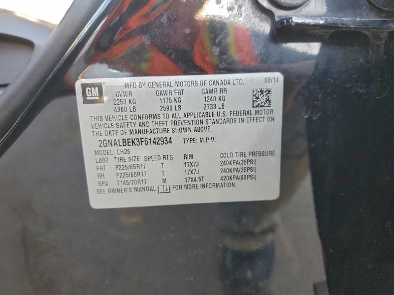 2015 CHEVROLET EQUINOX LT #3305563070