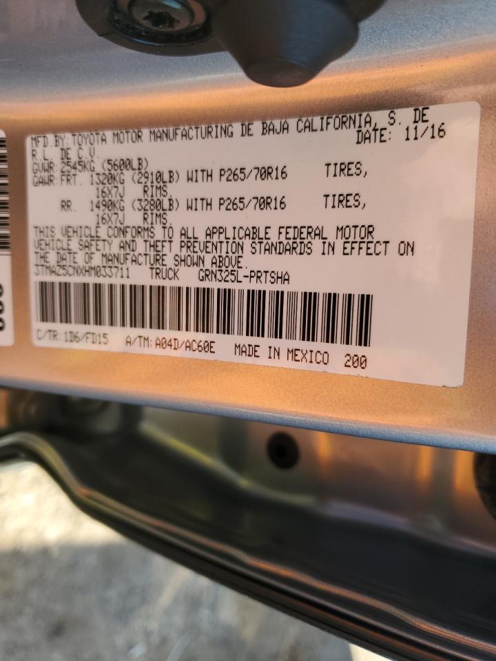 TOYOTA TACOMA DOUBLE CAB