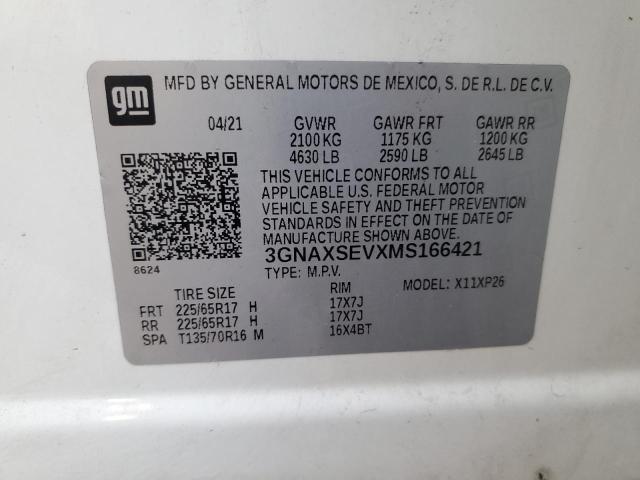 2021 CHEVROLET EQUINOX LS #3301752331