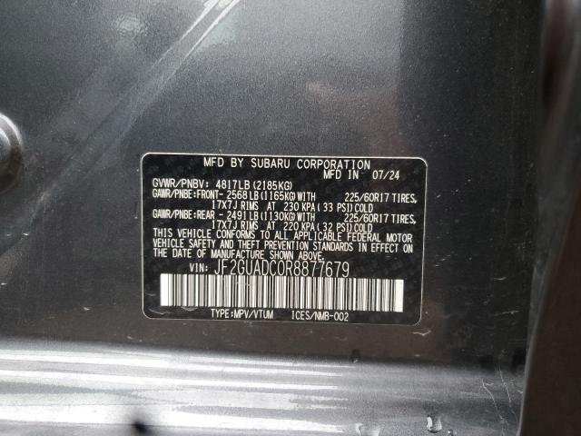 2024 SUBARU CROSSTREK #3293454435