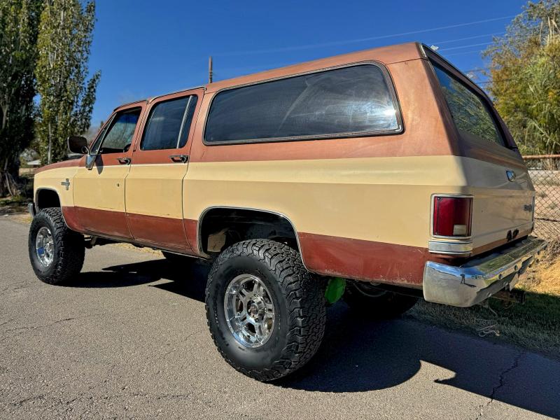 1986 CHEVROLET SUBURBAN K #3296245409