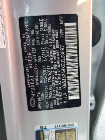 2016 HYUNDAI TUCSON LIM #3290454757