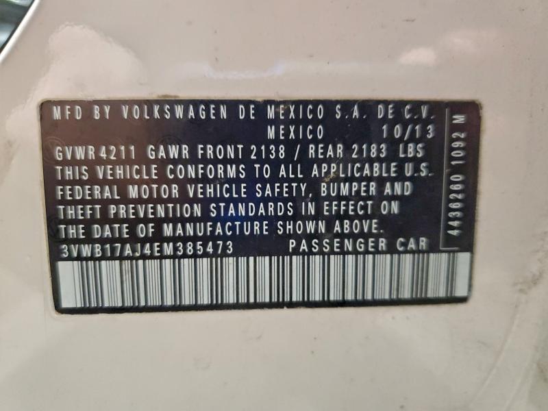 2014 VOLKSWAGEN JETTA SE #3303931712