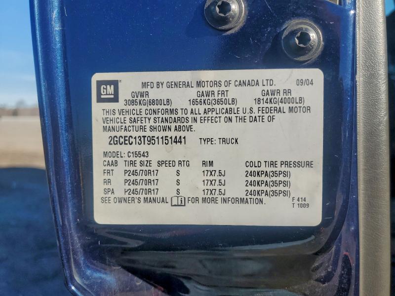 2005 CHEVROLET SILVERADO #3301847436