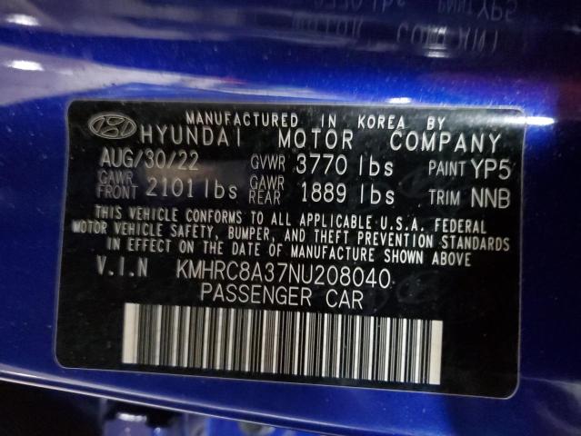 2022 HYUNDAI VENUE SEL #3296330485